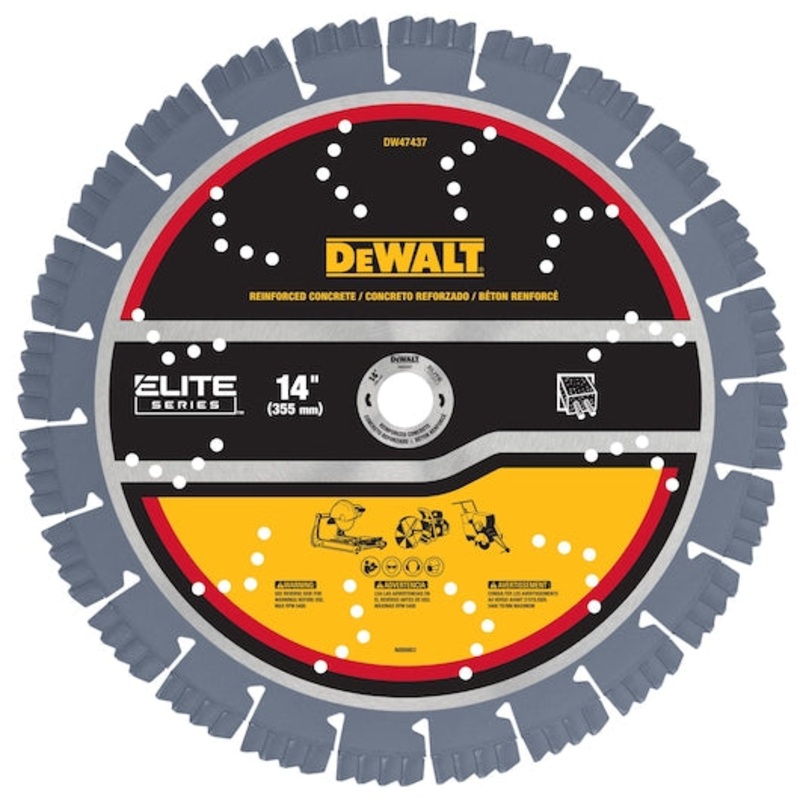 Dewalt DW47437 Xp7 Reinforced Concrete Segmented Diamond Blades