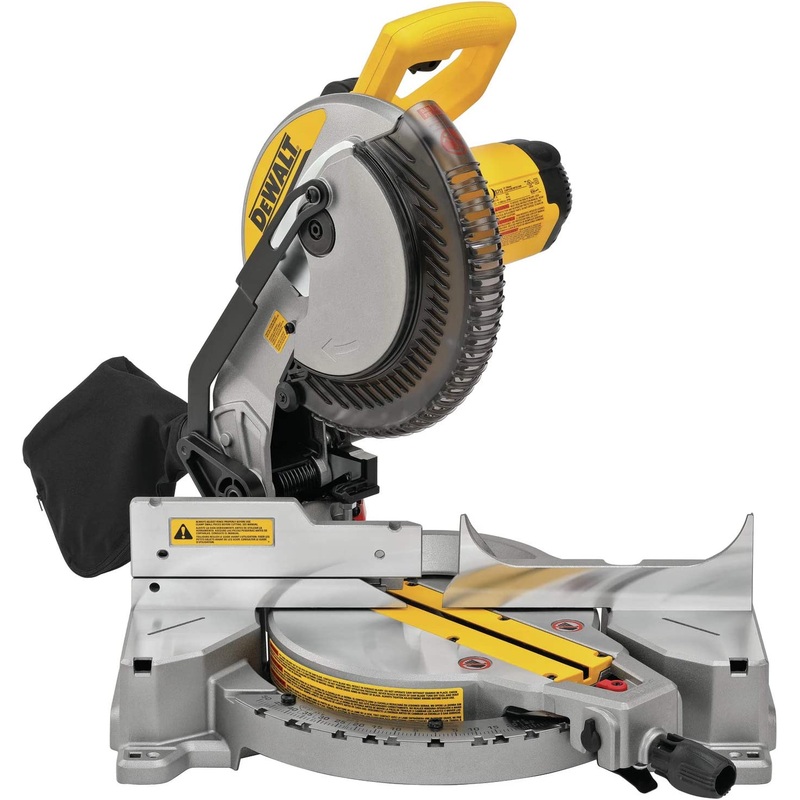 Dewalt DWS713 10 In. Electric Single-Bevel Compound Miter Saw (15 Amp)