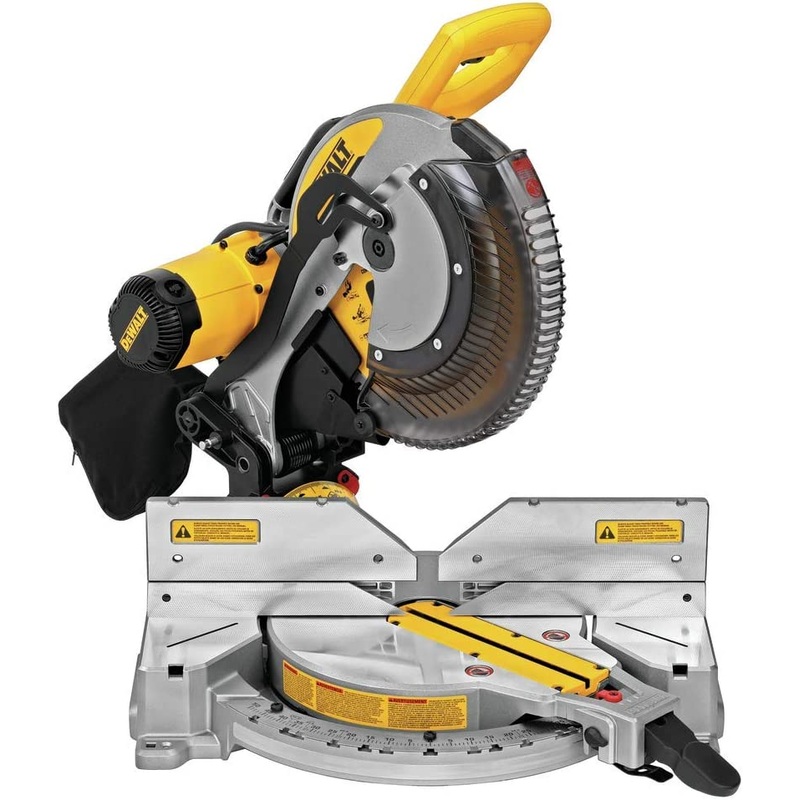 Dewalt DWS716XPS 15 Amp 12 In. Electric Double-Bevel Compound Miter Saw With Cutline