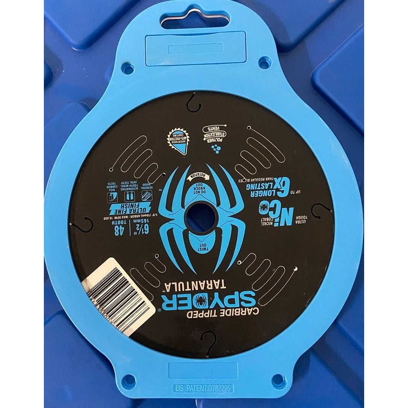 Spyder 13025 6-1/2In 48T - Ultra Fine Finish Blade