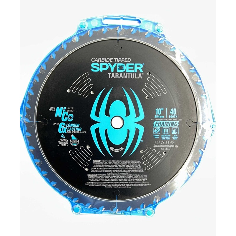 Spyder 13056 Circular Saw Blade 10-40Tooth