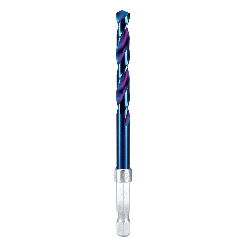 Spyder 19012 Spyder Stinger Mach-Blue 1/4-In 4-1/8-In High-Speed Steel Twist Drill Bit