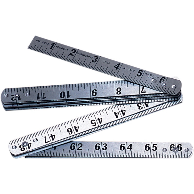 PEC Tools 7072 6 Steel Folding Rule