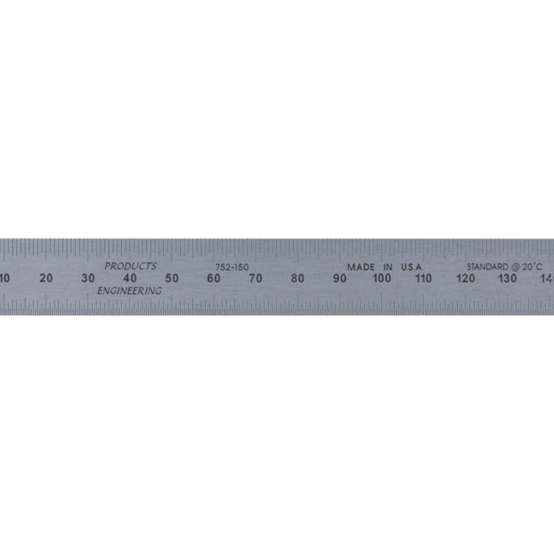 PEC Tools 752-150 150mm Rigid Rule