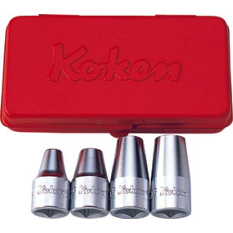 1/2 Sq. Dr. Stud Bolt Setter set  M6-M12 Fine pitch thread   4 pieces