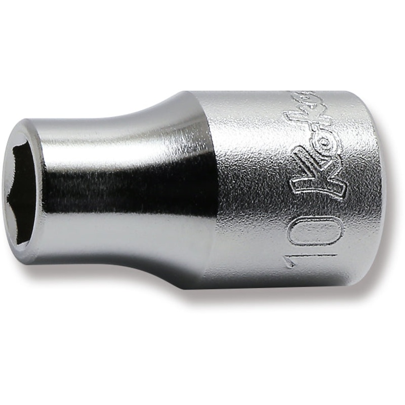 1/2 Sq. Dr. Chrome 6 Point Metric Socket  10mm
