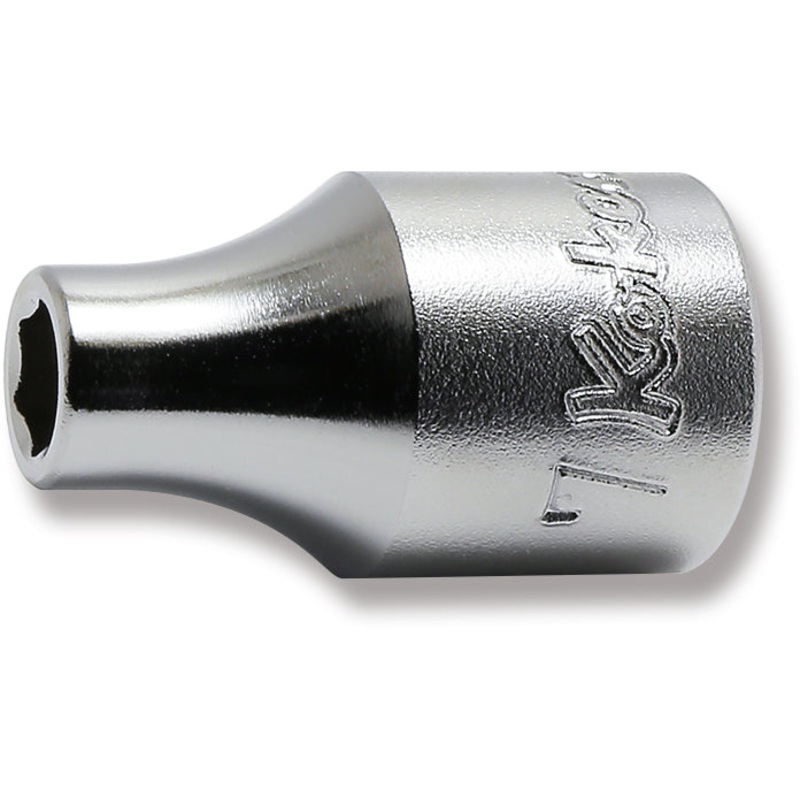 1/2 Sq. Dr. Chrome Metric 6 Point Socket  7mm