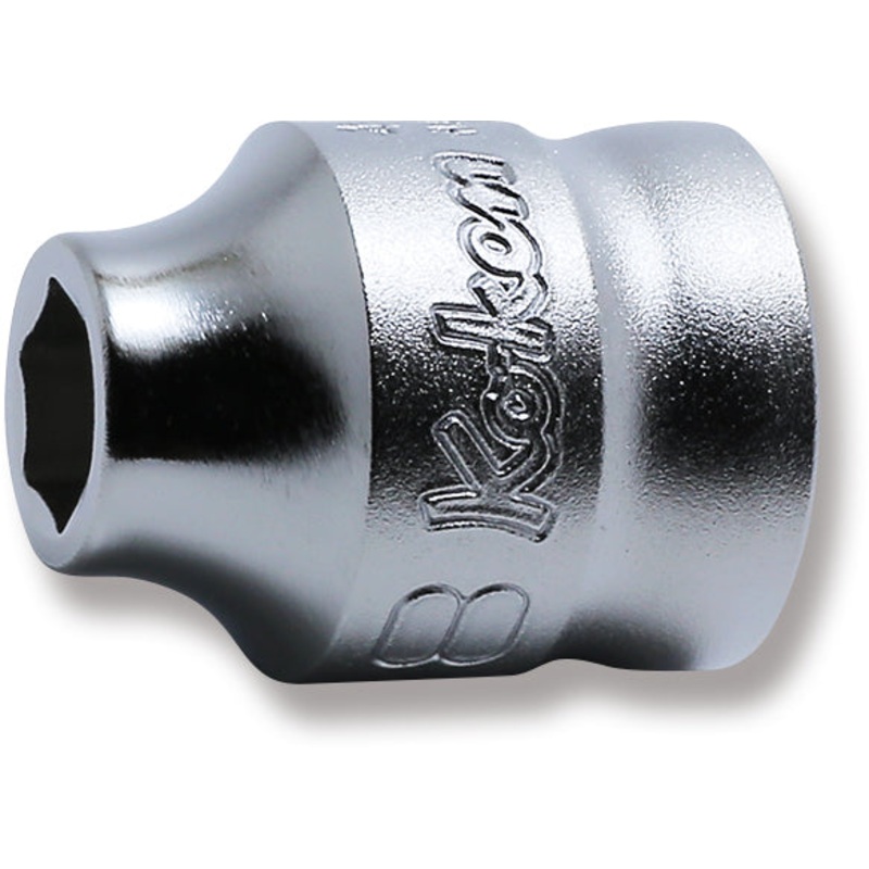 1/2 Sq. Dr. Chrome Metric Z-Series 6 Point Socket  8mm