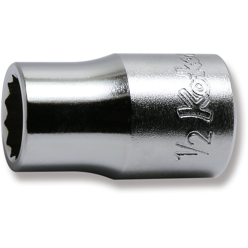 1/2 Sq. Dr. Chrome SAE 12 Point Socket  1/2"