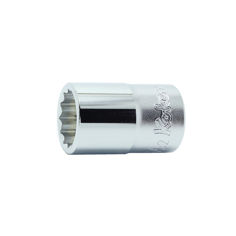 1/2 Sq. Dr. Chrome SAE 12 Point Socket  5/8"