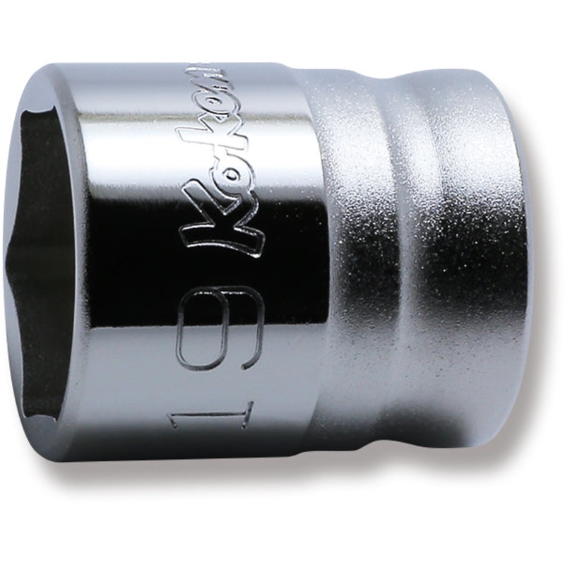 1/2 Sq. Dr. Chrome Z-Series 6 Point Metric Socket  19mm