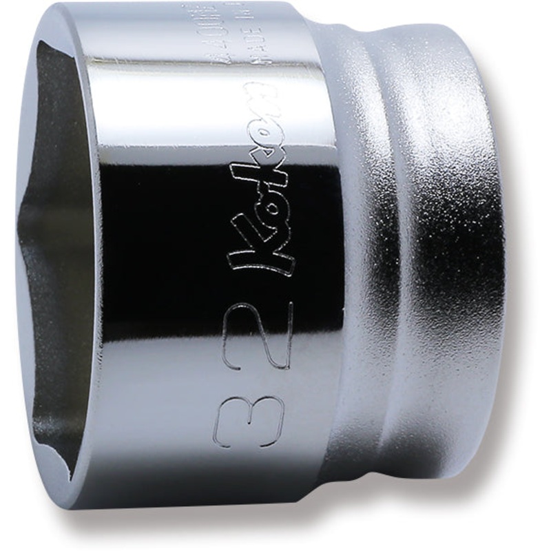 1/2 Sq. Dr. Chrome Z-Series 6 Point Metric Socket  32mm