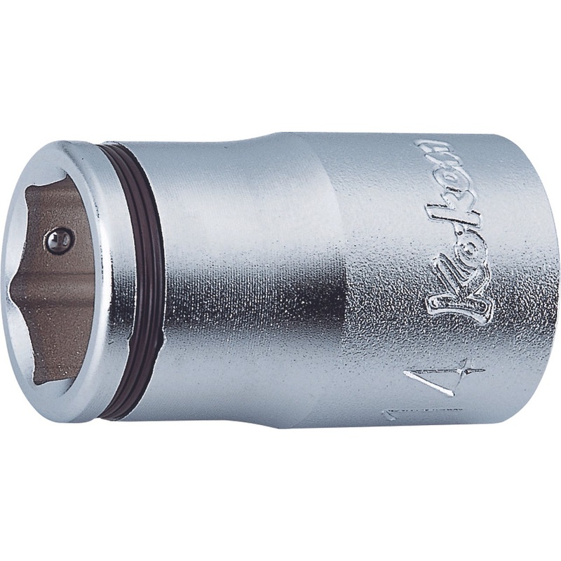 1/2 Sq. Dr. Nut Grip Metric Chrome Socket in 22mm