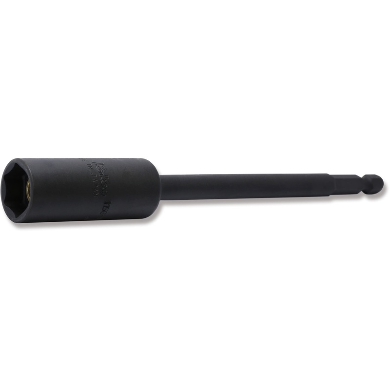 13mm 1/4 Hex Dr. Slide Magnet 6-Point Nut Setter, 150mm Length