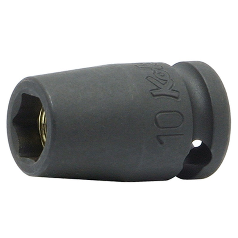 3/8 Sq. Dr. Socket  8mm 6 point Length 32mm Magnet