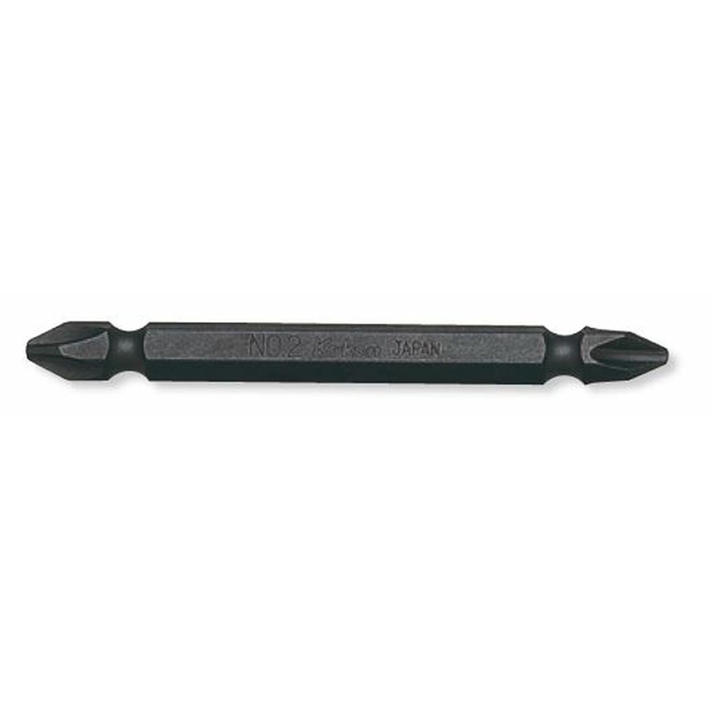 1/4 Hex Dr. Double Ended Bit  PH3  Length 75mm Magnetized