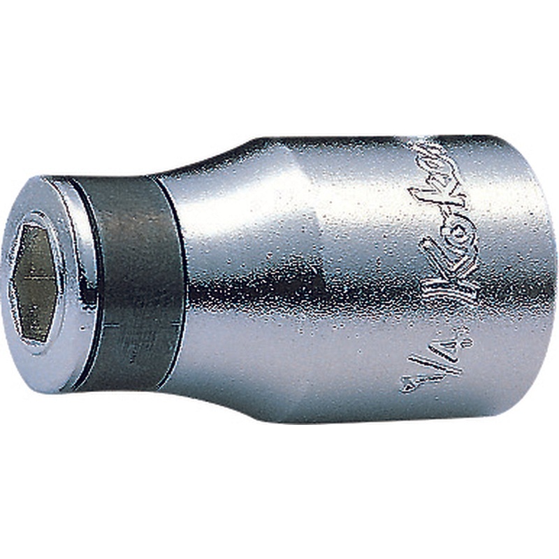 3/8 Sq. Dr. Adaptor  1/4 For 1/4H Bit Length 30mm