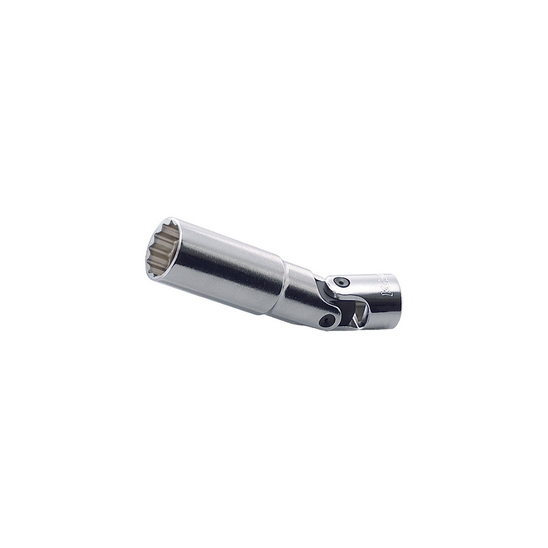 3/8 Sq. Dr. Universal 12-Point Magnetic Spark Plug Socket  14mm