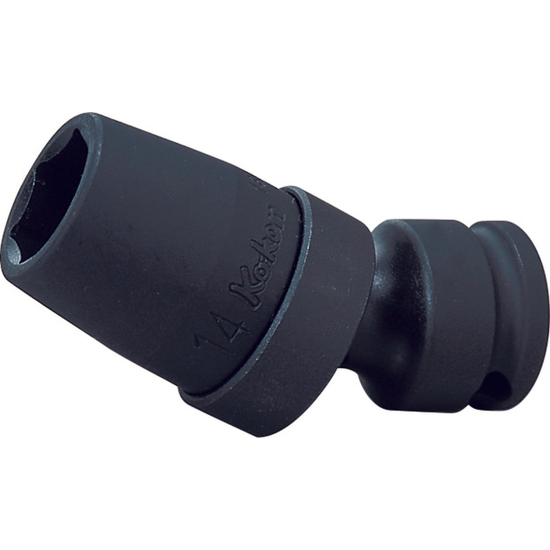 3/8 Sq. Dr. Universal Socket  14mm 6 point Length 59mm