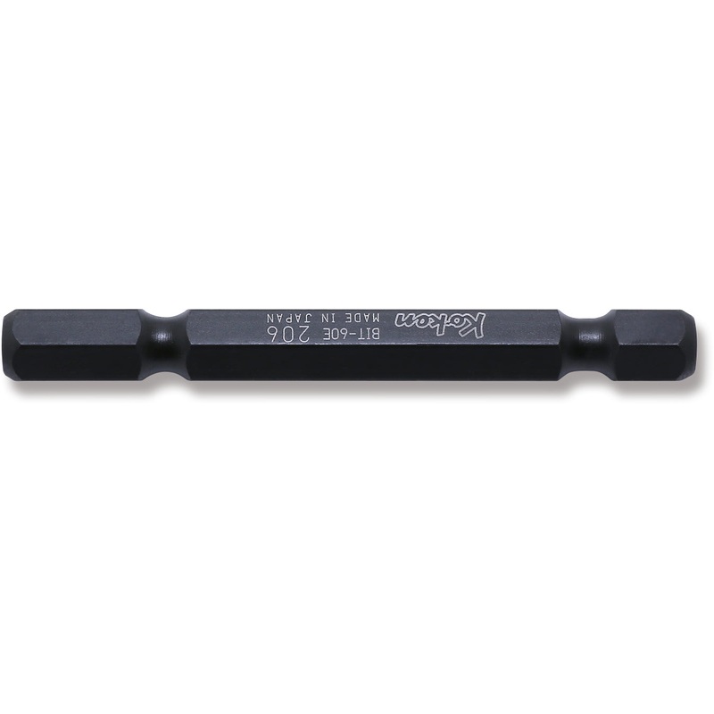1/4 Hex Dr. Bit   1/4" For BD042E 60mm