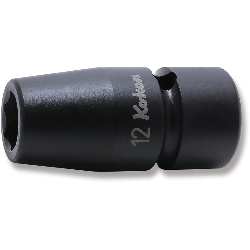12mm 1/2 Sq. Dr. Impact 6-Point Sleeve Drive Socket