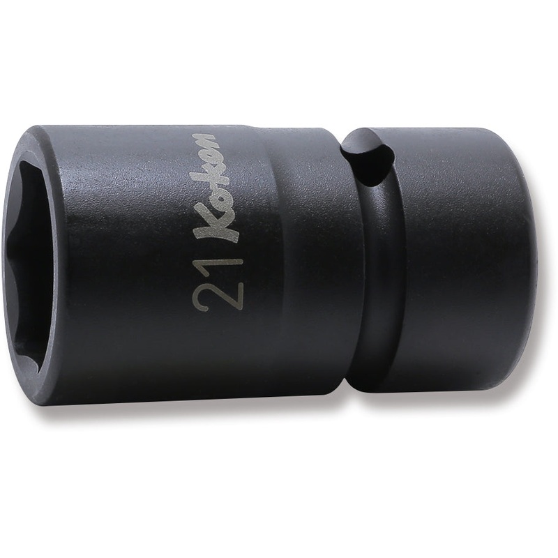 21mm 1/2 Sq. Dr. Impact 6-Point Sleeve Drive Socket