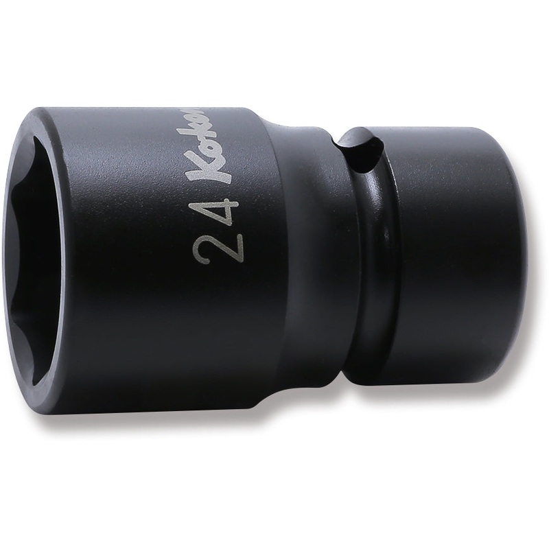 24mm 1/2 Sq. Dr. Impact 6-Point Sleeve Drive Socket