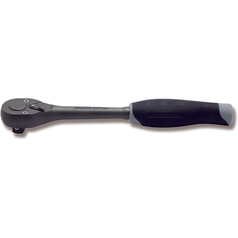 3/8 Sq. Dr. Ratchet Handle  24 teeth  200mm  Plastic Handle