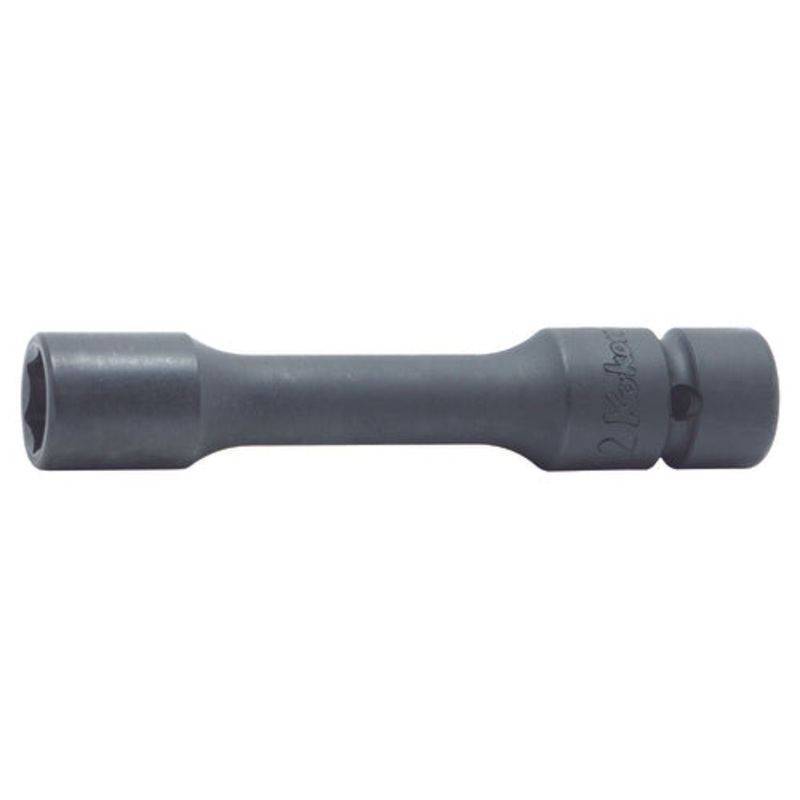 6mm 3/8 Sq. Dr. 6 point Sleeve Drive Extension Socket, 100mm Long