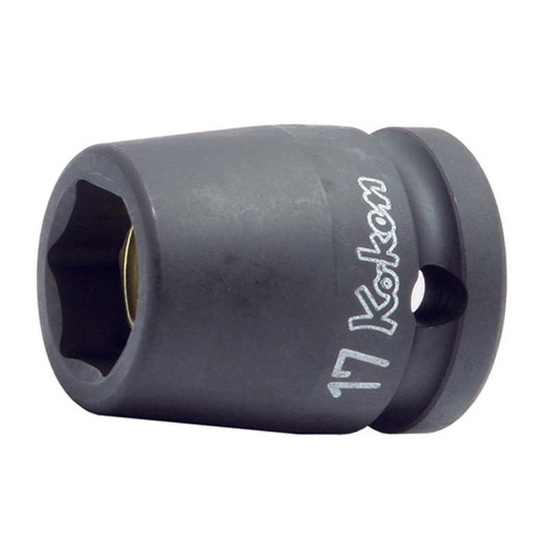 1/2 Sq. Dr. Socket  10mm 6 point Length 38mm Magnet