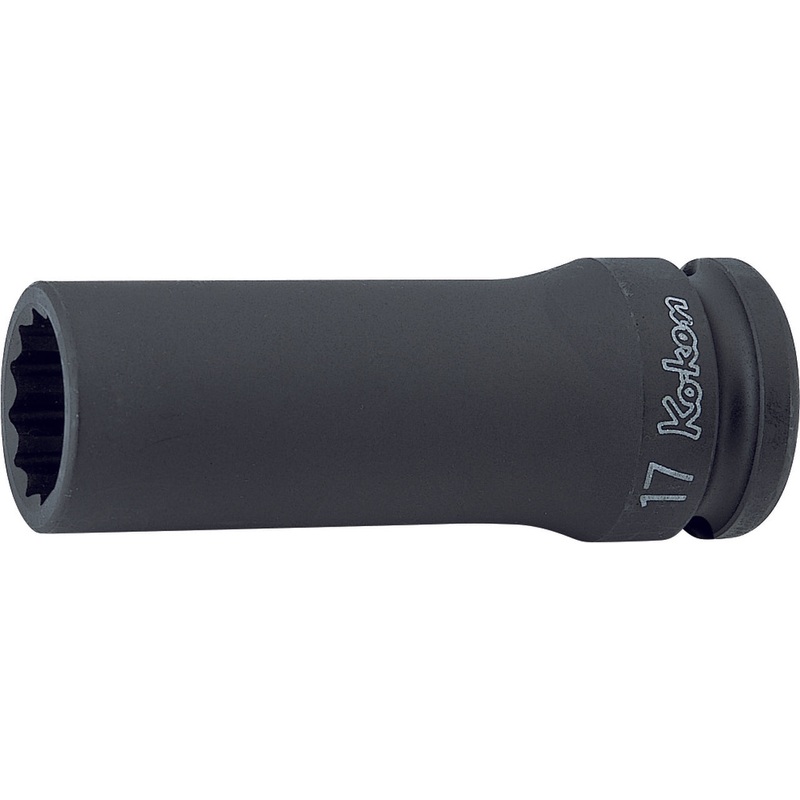 1/2 Sq. Dr. Socket  17mm 12 point Length 80mm