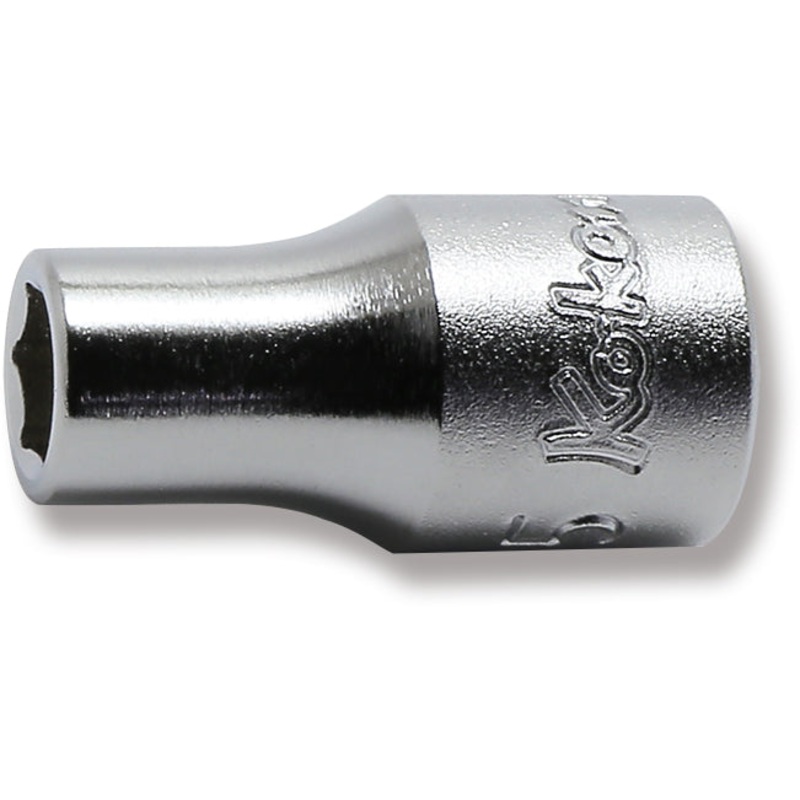 1/4 Sq. Dr. 6 point chrome Metric Socket  5mm