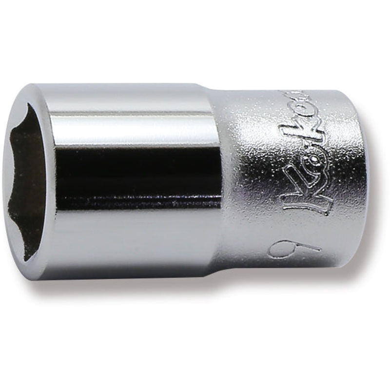 1/4 Sq. Dr. 6 point chrome Metric Socket  9mm