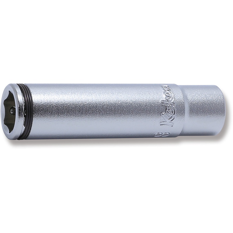 1/4 Sq. Dr. Deep NUT GRIP Socket 8mm
