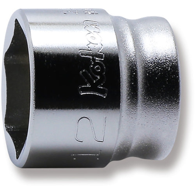 1/4 Sq. Dr.  Z-series 6 point chrome Metric Socket  12mm
