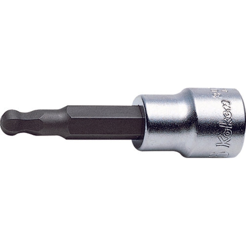 3/8 Sq. Dr. Bit Socket  5mm Ballpoint Hex Length 62mm