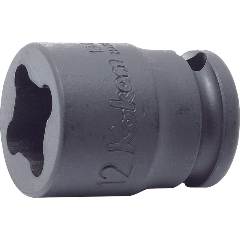 3/8 Sq. Dr. Socket  6mm 4 point Length 32mm Weld Nut