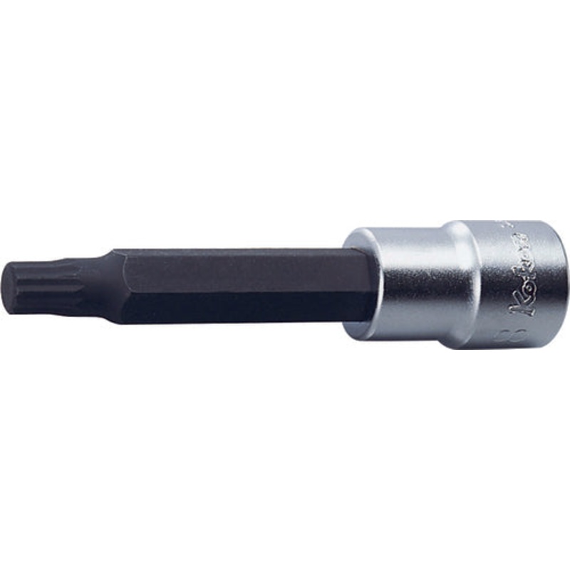1/2 Sq. Dr. Bit Socket  10mm Double-Hex Length 120mm For Cylinder head bolt