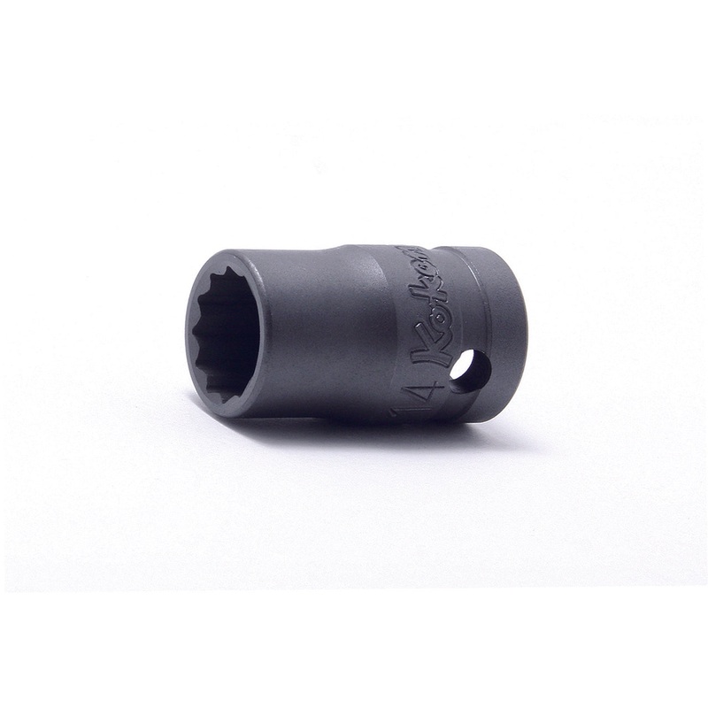 1/2 Sq. Dr. Socket  17mm 12 point Length 37mm