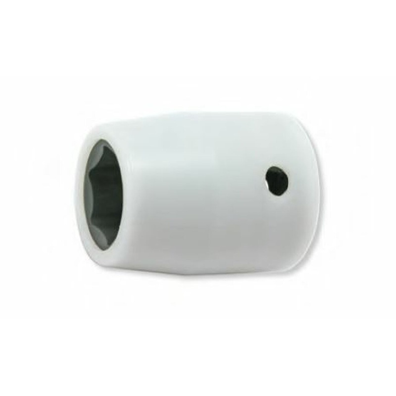 1/2 Sq. Dr. Socket with Plastic Protector  14mm 6 point Length 39.3mm  Turnable POM cover