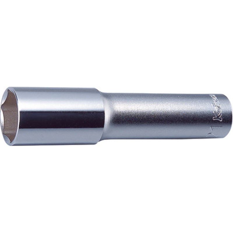 1/2 Sq. Dr. Wheel Nut Socket  17mm 6 point Length 110mm