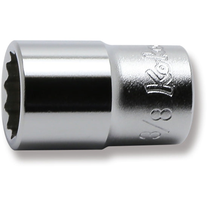 1/4 Sq. Dr. 12 point chrome SAE Socket  3/8