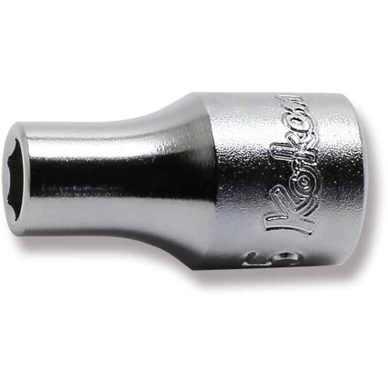 1/4 Sq. Dr. 6 point chrome Metric Socket  4.5mm