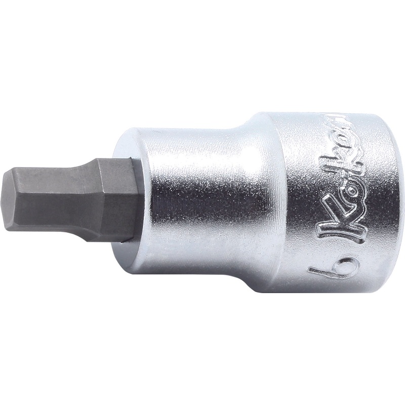 3/8 Sq. Dr. Bit Socket  10mm Hex Length 38mm