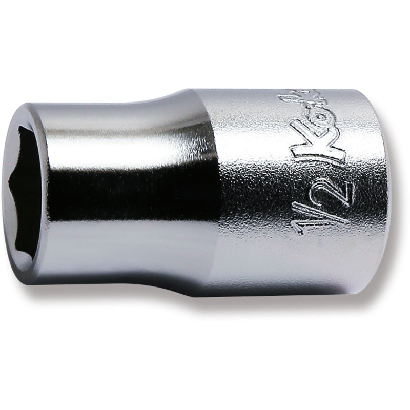 1/2 Sq. Dr. Chrome SAE 6 Point Socket  1/2"