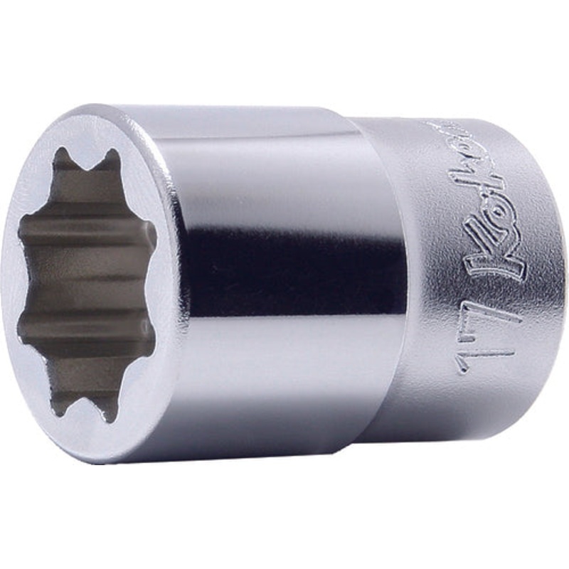 1/2 Sq. Dr. Socket  17mm Double Square Length 40mm For Lubrication service