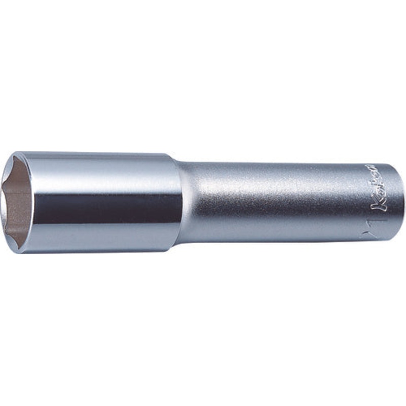 1/2 Sq. Dr. Wheel Nut Socket  19mm 6 point Length 110mm