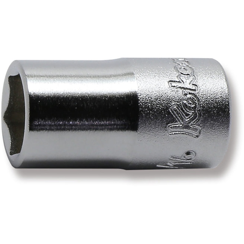 1/4 Sq. Dr. 6 point chrome SAE Socket  5/16