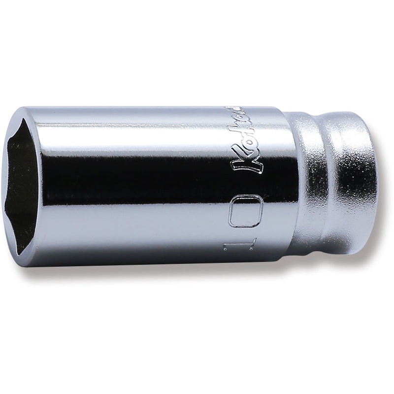 1/4 Sq. Dr. Socket  10mm 6 point Length 30mm Z-series