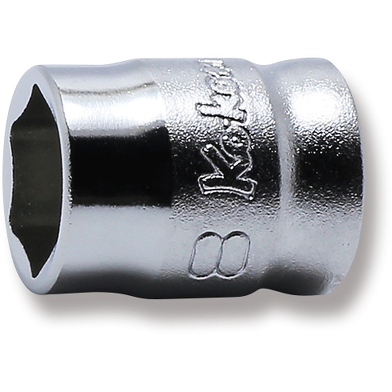 1/4 Sq. Dr. Z-Series 6 point chrome Metric Socket  8mm